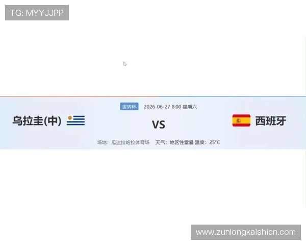 乌拉圭与西班牙在2026世界杯中的大小球走势变化趋势全面分析